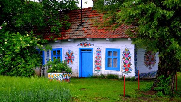 Zalipie - malowana wieś w Małopolsce