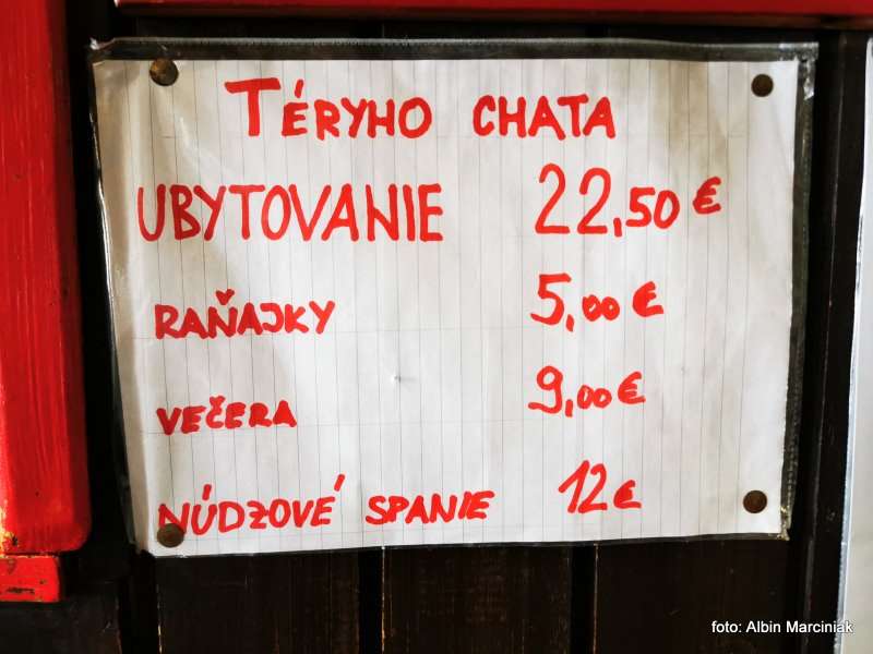Schronisko Teryego Teryho chata Tatry Słowackie 9