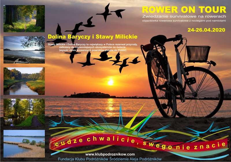 rower on tour Stawy Milickie