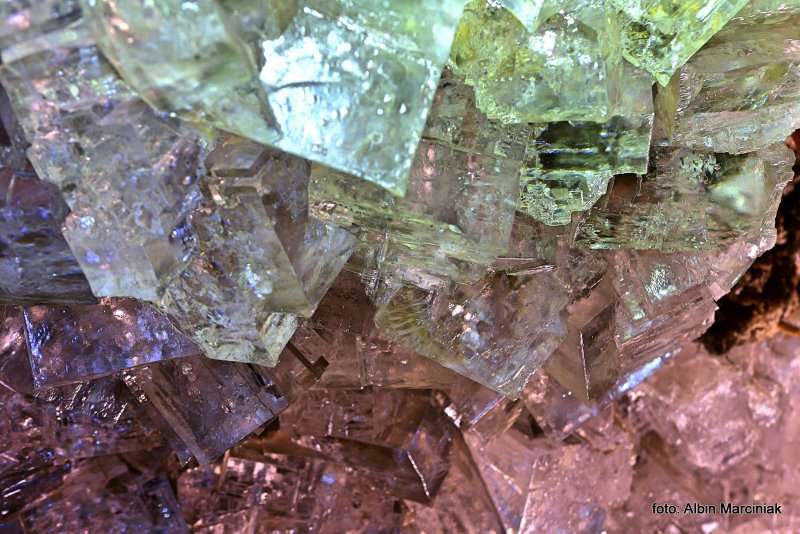 Wieliczka krysztaly soli kamiennej w Grocie Krysztalowej rezerwat przyrody 19 Fotor