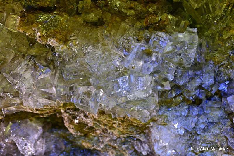 Wieliczka krysztaly soli kamiennej w Grocie Krysztalowej rezerwat przyrody 42 Fotor