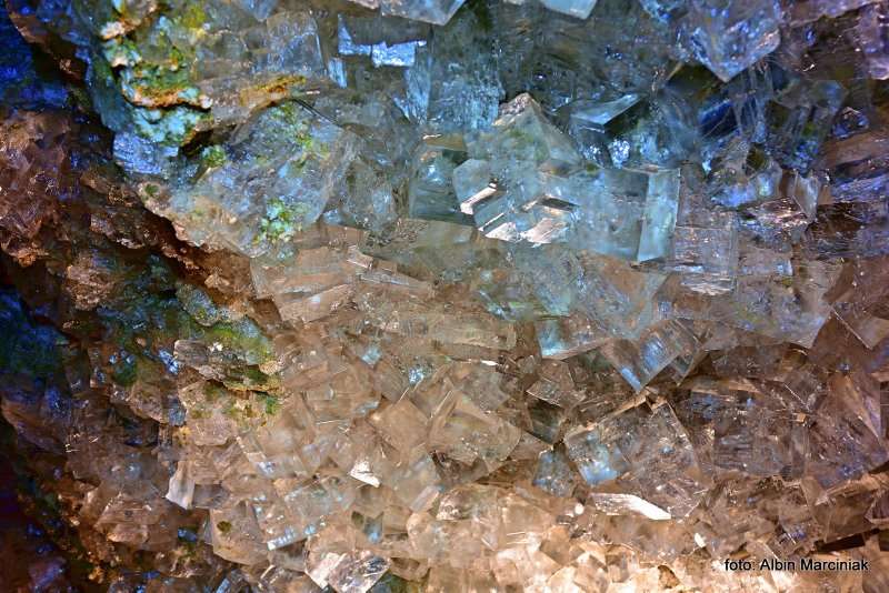 Wieliczka krysztaly soli kamiennej w Grocie Krysztalowej rezerwat przyrody 5 Fotor