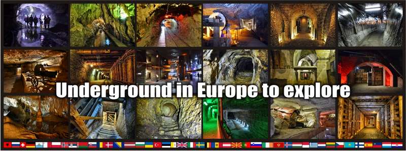 Underground in Europe explore maps