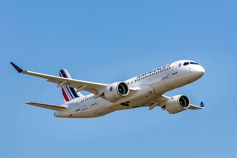 Air France Airbus A220 300 z zewnatrz 3