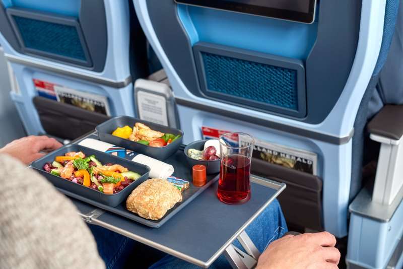 KLM Premium Comfort catering