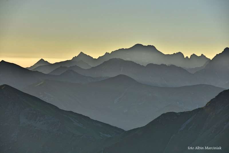 wschód słońca w Tatrach 3