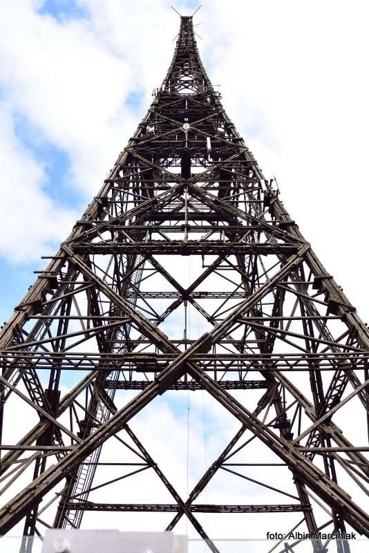 Radiostacja Gliwicka najwyzsza konstrukcja z drewna w Europie 6