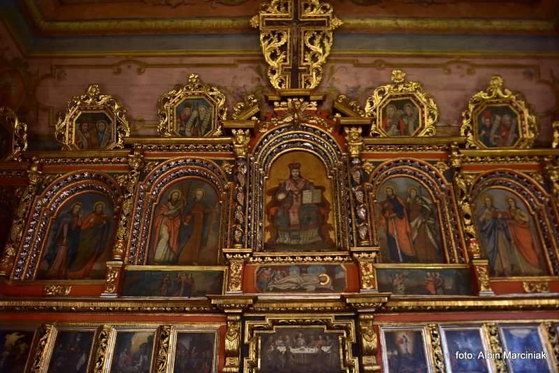 Cerkiew grekokatolicka Owczary Unesco Malopolska Polska zabytkowy kosciol drewniany 10