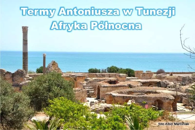 Termy Antoniusza w Tunezji Afryka Północna