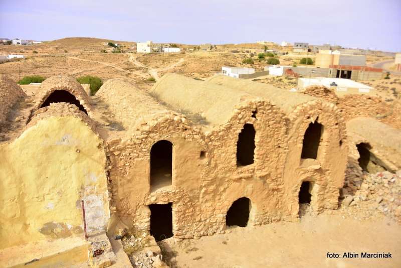 Ksar Hadada. Miejsce kręcenia filmu Tatooine Tatawin Tunezja 13