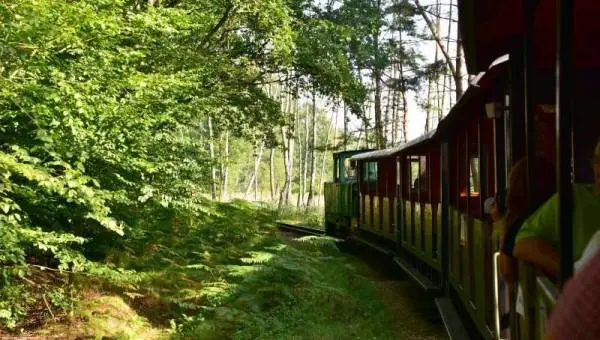 Zabytkowa Stacja Kolei Wąskotorowej w Rudach