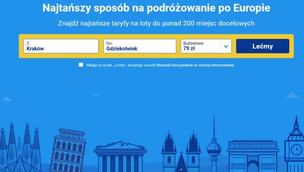 Najtańszy sposób na podróżowanie po Europie - tanie loty