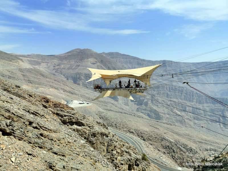 Najdłuższa tyrolka na świecie, Zipline Jebel Jais in Ras al Khaimah, ZEA