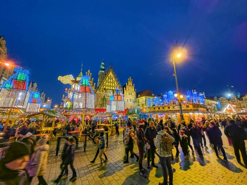 Jarmark Bożonarodzeniowy we Wrocławiu najładniejszy w Polsce