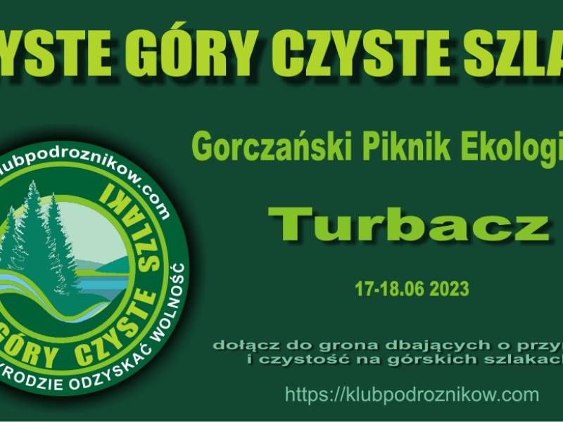 Czyste Góry Czyste Szlaki - Gorce - Turbacz 2023