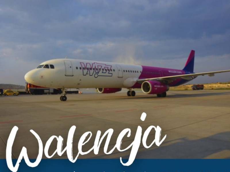 Wizzair otwiera nowe połączenie z Krakowa do Walencji