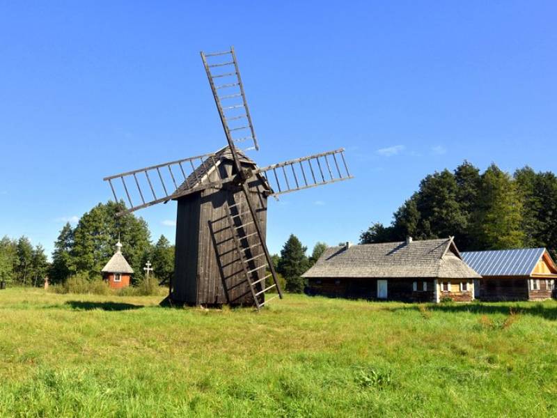 Skansen Architektury Drewnianej Ludności Ruskiej Podlasia w Białowieży