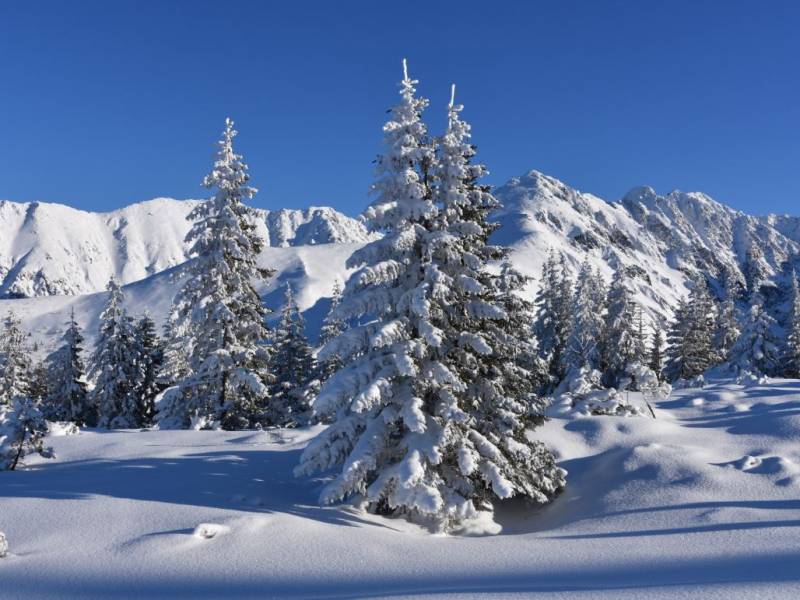 Tatry w świąteczny zimowy weekend