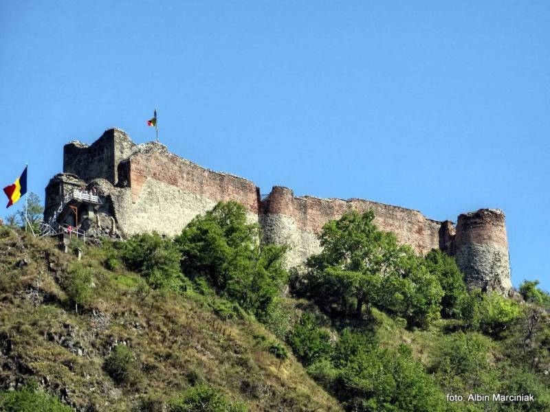 zamek Drakuli w Poenari