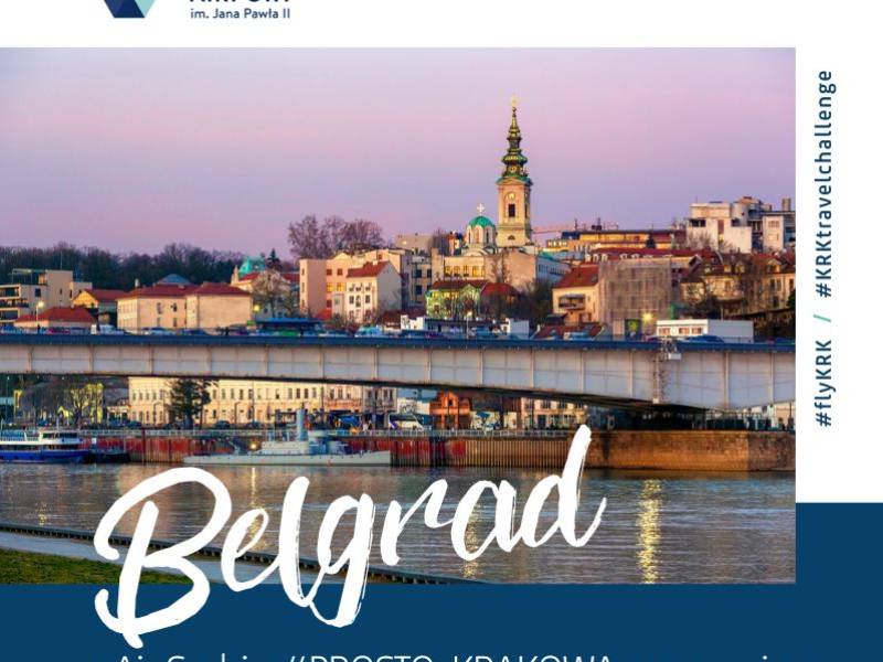 Air Serbia zwiększa ilość połączeń z Krakowa do Belgradu