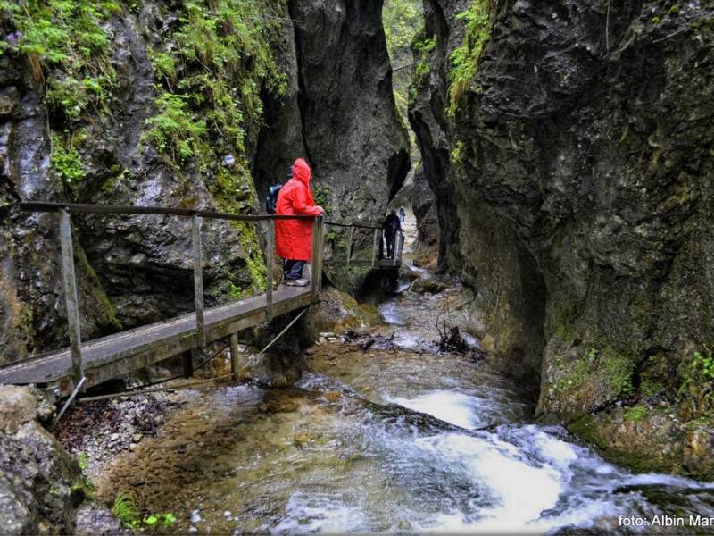 Jánošíkove Diery - Słowacja rejon Mała Fatra