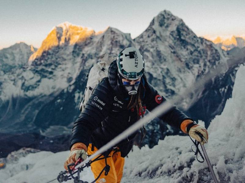 Wyprawa Mateusza Waligóry na Everest przed atakiem szczytowym