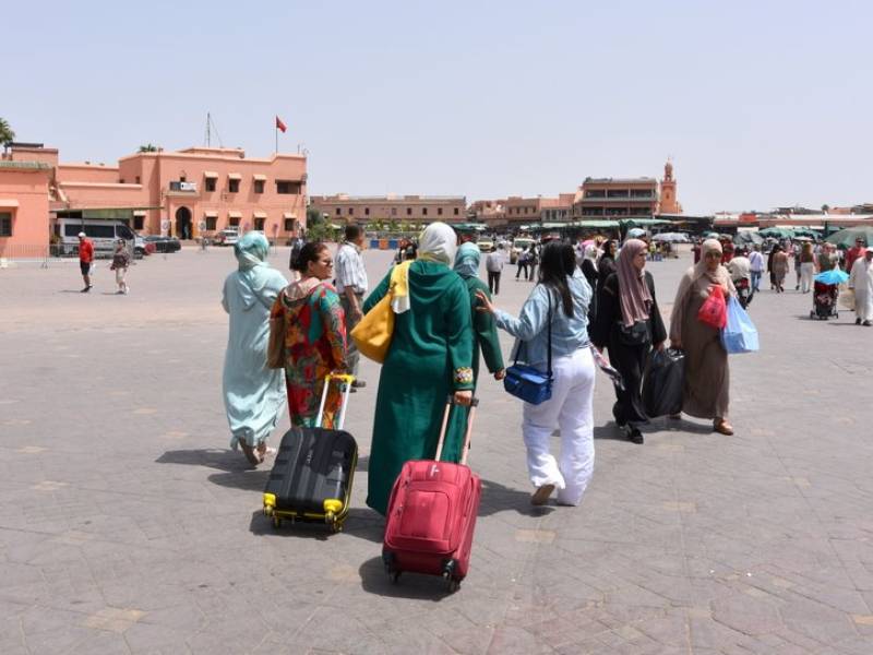 Plac Jamaa el-Fna - największa atrakcja turystyczna Marrakeszu