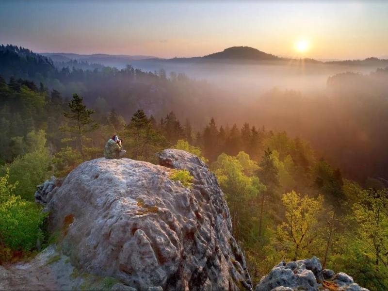 Jesienne wędrówki po Czechach: Dolina Lužnicy i Hřebenovka 