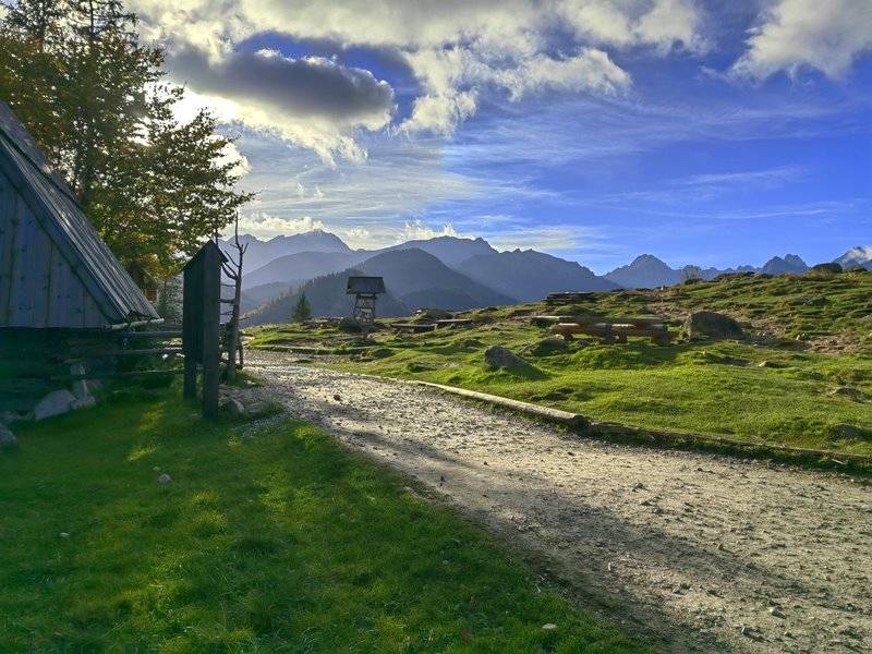  Tatry, szlak z Wierchporońca - Rusinowa Polana - Psia Trawka - do Kuźnic