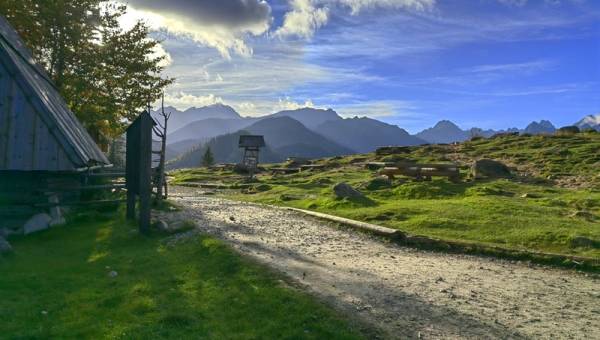  Tatry, szlak z Wierchporońca - Rusinowa Polana - Psia Trawka - do Kuźnic