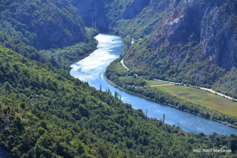 Kanion rzeki Cetina Chorwacja 3