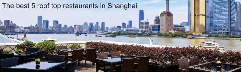 The best 5 roof top restaurants in Shanghai 6