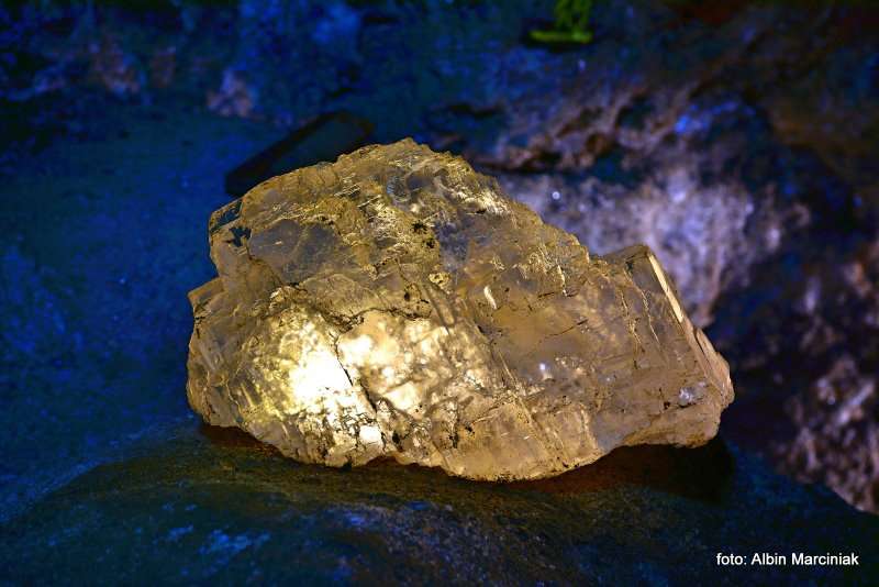 Wieliczka krysztaly soli kamiennej w Grocie Krysztalowej rezerwat przyrody 3 Fotor
