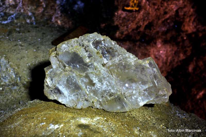 Wieliczka krysztaly soli kamiennej w Grocie Krysztalowej rezerwat przyrody 4 Fotor