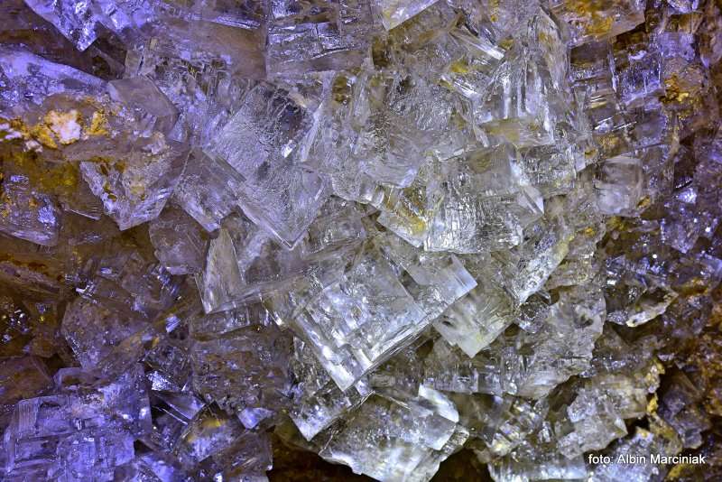 Wieliczka krysztaly soli kamiennej w Grocie Krysztalowej rezerwat przyrody 55 Fotor