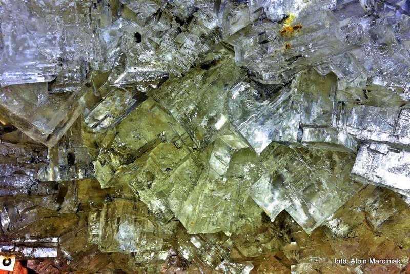 Wieliczka krysztaly soli kamiennej w Grocie Krysztalowej rezerwat przyrody 66 Fotor