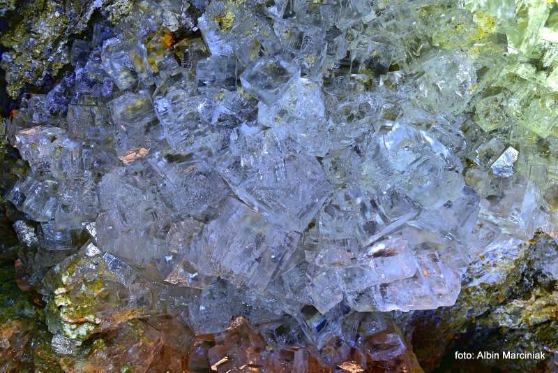 Wieliczka krysztaly soli kamiennej w Grocie Krysztalowej rezerwat przyrody 7 Fotor