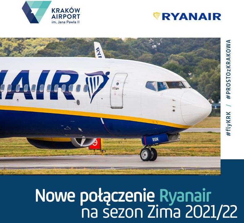 nowe połączenie Ryanair