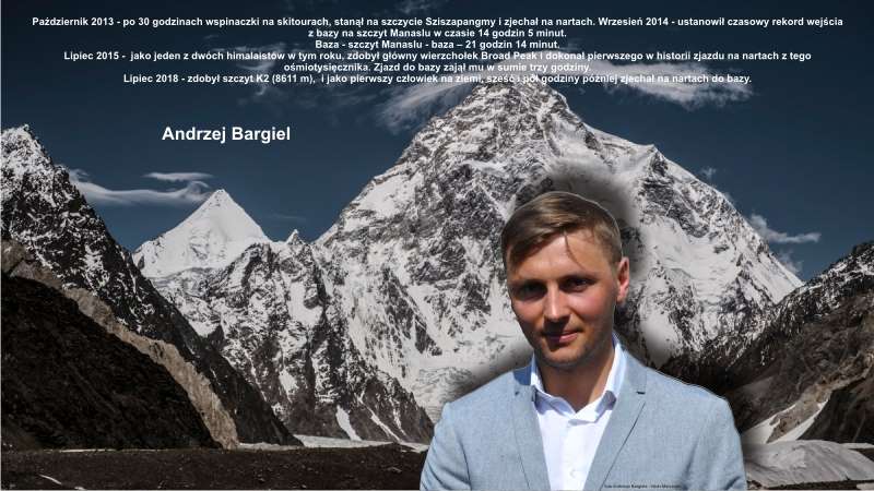 Andrzej Bargiel na K2 jako pierwszy na świecie