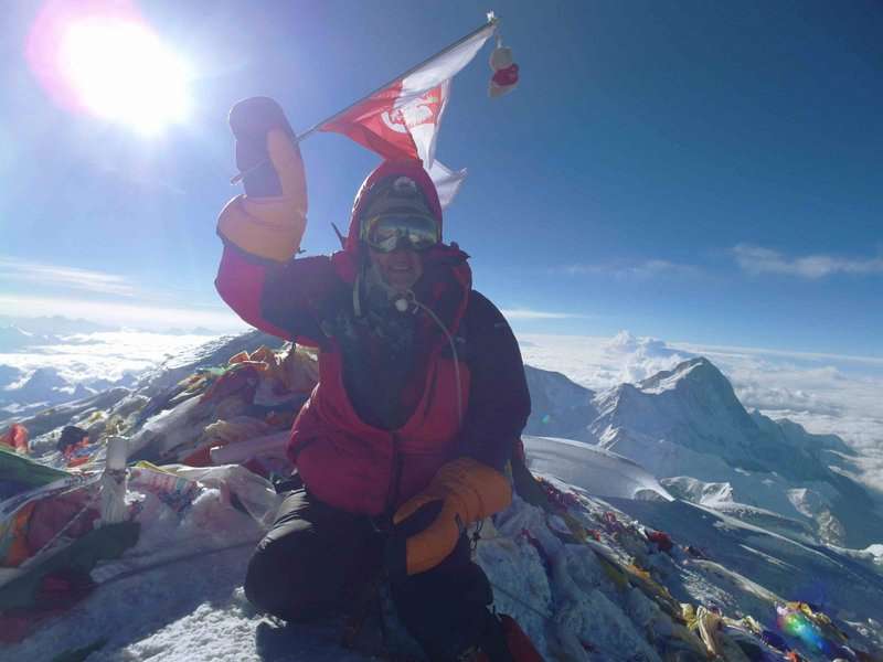 3 Monika Witkowska 02 23 05 2013 zdobycie Mt Everest