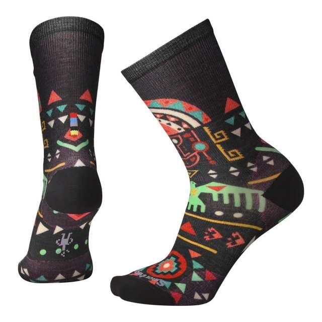 SMARTWOOL Curated Socks model Ws Totem Valley Print Crew kolor Black