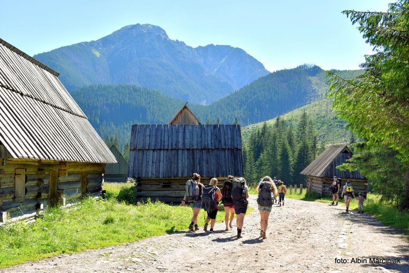 tatry lato turysci