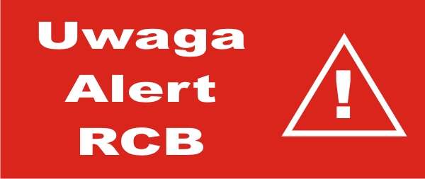 Uwaga Alert RCB w całym kraju