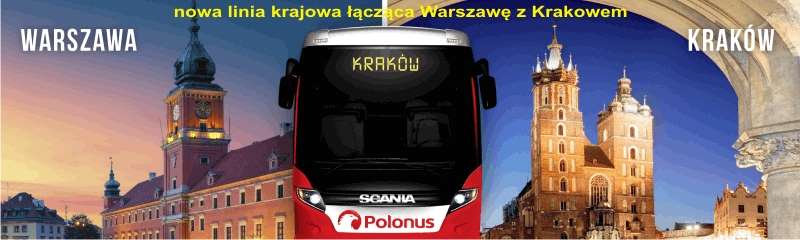 nowa linia krajowa łącząca Warszawę z Krakowem