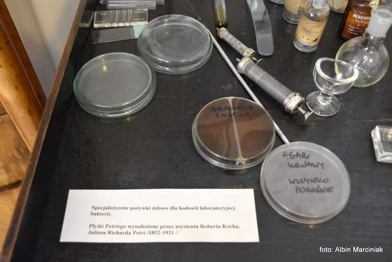 Muzeum laureata Nagrody Nobla dr Roberta Kocha odkrywcy bakterii wywołującej gruźlicę 19