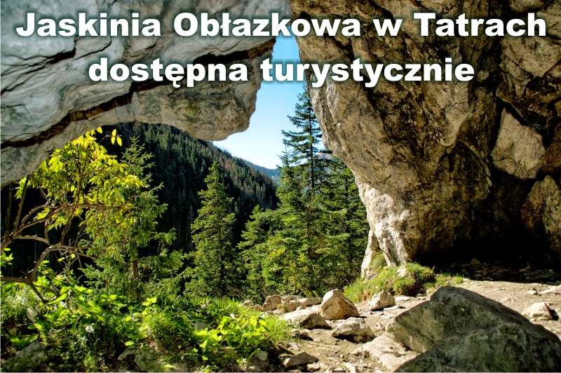 Jaskinia Obłazkowa w Tatrach zwiedzanie 1