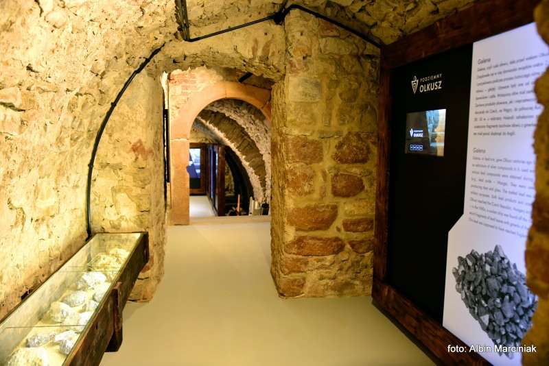 Podziemna trasa turystyczna pod budynkiem starostwa w Olkuszu 6
