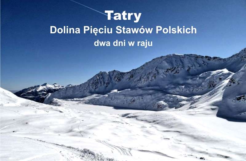 Dolina Pięciu Stawów Polskich zima