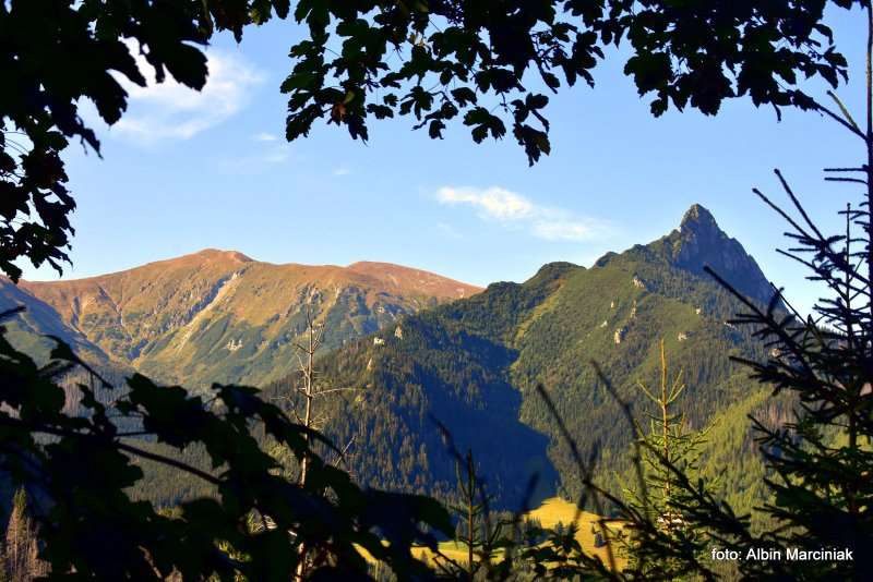 Giewont ze szlaku przez Boczan 4