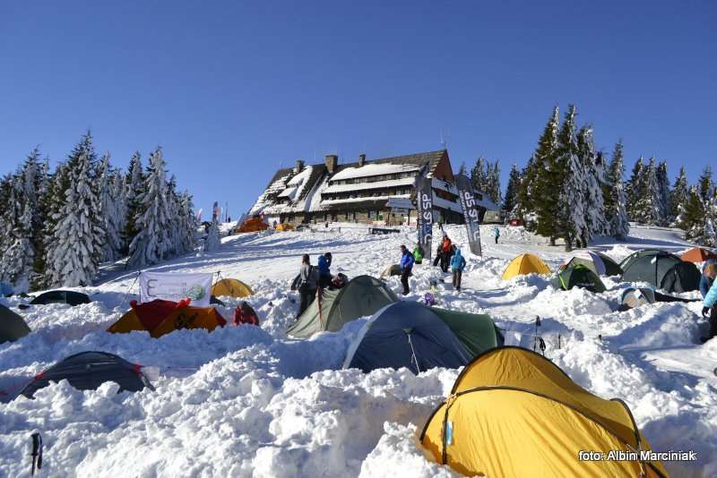 Wintercamp obóz zimowy na Turbaczu 13
